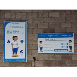 Rótulos en PVC con Impresion Digital