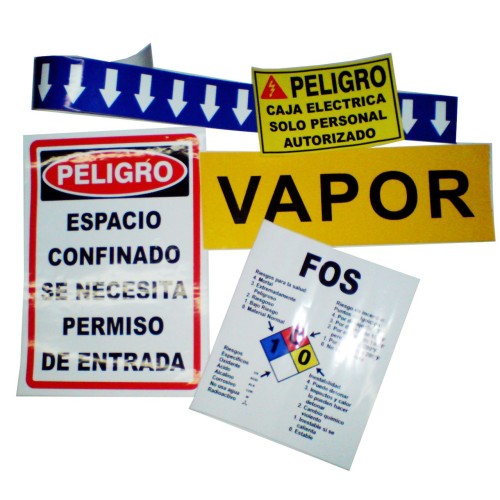 Señalización en Sticker